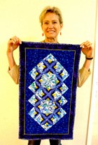 Linda Hooper - "Morning Glory" Wallhanging